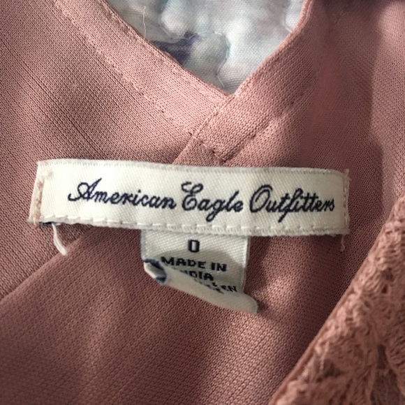 Lilac Lace A-Line Dress - Picture 3 of 3